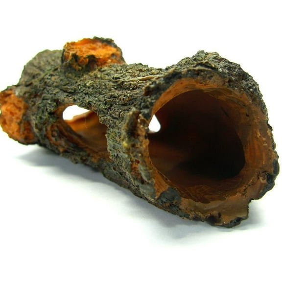 Betta Log Decaying Trunk 5.3" Driftwood Decor - Small Wooden Fish Tank Freshwater Decorations Aquarium Ornament Tree Plants Wood (13.5X 6.5 X 5.2cm) (L x W x H) (1 PC)
