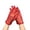 Red, variant on Ticikt Women's Sparkling Sequin Gloves for Dance Performance,Color:Sky Blue