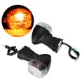 thumbnail image 4 of Horohoroe Luces indicadoras de señal de giro LED para motocicleta aptas para KAWASAKI ZXR 250R/400R/750R (negro+blanco), 4 of 8