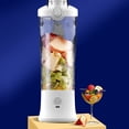 thumbnail image 3 of Portable Blender 600ml 2 Modes, Powerful 150W, 18000RPM, 6 Blades Perfect for , Milkshakes, 3 of 8