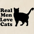 thumbnail image 2 of CafePress - Real Men Love Cats Tote Bag - Unisex Canvas Tote Bag, Beige, 1-Piece, 2 of 7