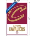 thumbnail image 3 of NBA Cleveland Cavaliers - Logo 21 Wall Poster with Pushpins, 22.375" x 34", 3 of 6