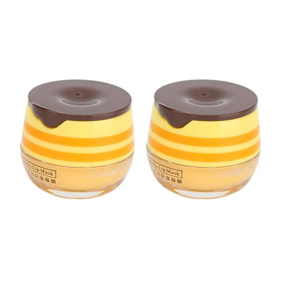 Honey Lip Balm, Beeswax Exfoliate 2pcs Lip Bee Balm  For Home