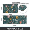 thumbnail image 7 of Paw Prints and Bones Kitchen Rugs Sets Of 2,Anti Fatigue Kitchen Mat Rugs Non Slip Washable,Decorative Kitchen Floor Mats for Kitchen,Sink,Laundry,17"x30"+17"x47", 7 of 7
