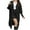 Black, variant on Oversized Long Cardigan Sweaters for Women Trendy Lantern Long Sleeve Sweater Coats Lightweight Cable Knit Dusters Open Front Maxi Length Sweaters with Pockets