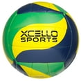 thumbnail image 5 of Xcello Sports Volleyball Ball with Pump Green, Navy, Yellow and Blue, Yellow, White, Sports Balls, Assorted Graphics, All-Weather Design, Official-Weight and size, Pack of 2, 5 of 7