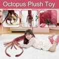thumbnail image 2 of Octopus Plush Toy Stuffed Animal For Home Decor Birthday Gift Soft Material With Pull Out Parts Comfort Decorative Accent Piece, 2 of 8
