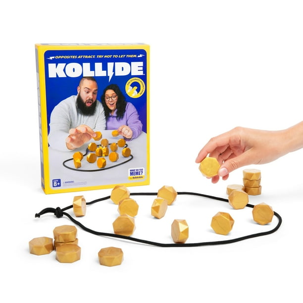 Juego de ajedrez magnético WHAT DO YOU MEME? Kollide para niños y adultos 24 imanes