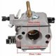 thumbnail image 3 of Nuevo carburador para motosierra STIHL 024 026 024AV 024S MS240 MS260 Pro, reemplaza WT-194, WT-194-1, 1121 120 0611, con filtro de aire, 3 of 5