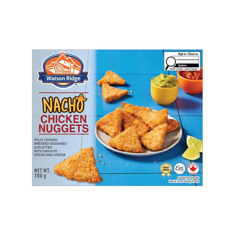 Watson Ridge Santa Fe Nacho Chicken Nuggets, WR Santa Fe Nacho Chicken Nuggets