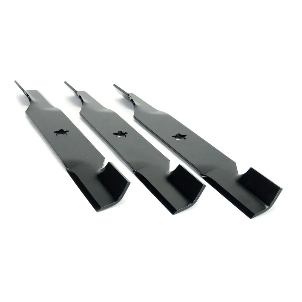 (3) Pack of Copperhead Hi Lift Mower Blades for 54" Deck 187254