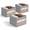 Greige-11"L x 11"W x 8"H-3 PACK, variant on Foldable Storbr Window Herringgray Medium 3-pack