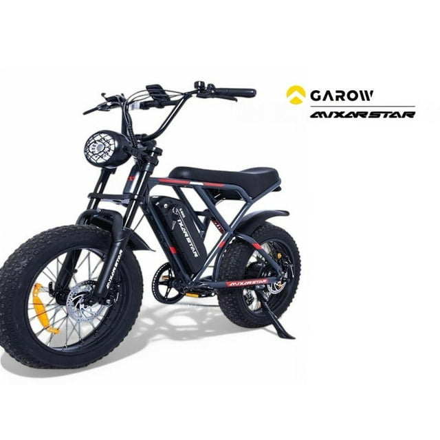 Bicicleta Eléctrica Montaña Motor 500w 40km/h Para Adultos Mx18 GAROW