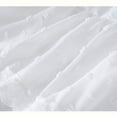 thumbnail image 7 of Miluxas Girls' Maxi Skirts Tiered Elastic Waist Long Flowy Swing Ruffle Pleated Casual Summer Skirts White 9-10 Years, 7 of 7