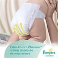 thumbnail image 4 of Diapers Size 3, 72 Count - Pampers Swaddlers Sensitive Disposable Baby Diapers, Super Pack, 4 of 6