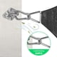 thumbnail image 5 of Kit de tornillería de 6 "para toldo parasol para instalación resistente en rectángulo cuadrado, 5 of 9