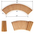thumbnail image 4 of Rollo de madera de cedro curvo Garden Pathway Spurgehom de 2,1 m, 4 of 6