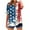 Blue-12, variant on VerPetridure American Flag Shirts for Women 4th of July Tops USA Print T Shirt Casual Short Sleeve American Proud T-Shirt Tops