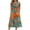 Army Green, variant on Women's Summer Dresses 2025 Beach Casual Sleeveless Floral Print Boho Tank Dress Crew Neck Loose Sundress Black XXL