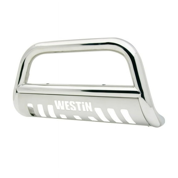 Westin 31-5630 E-Series Bull Bar- Polished Stainless Steel Finish Fits select: 2015-2019 CHEVROLET SILVERADO, 2015-2019 GMC SIERRA