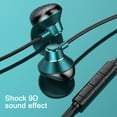 thumbnail image 3 of Gwong Electrónica T3 Universal Auricular Bajo pesado 3.5mm / Tipo C Control con cable Auriculares deportivos con micrófono para teléfono inteligente, 3 of 6