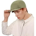 thumbnail image 6 of YooGuoGuo 5 Panel Short Brim Baseball Cap Casual Trucker Hat Flat Bill Sport Cap Solid Color Umpire Dad Hats Fitted Caps, 6 of 8