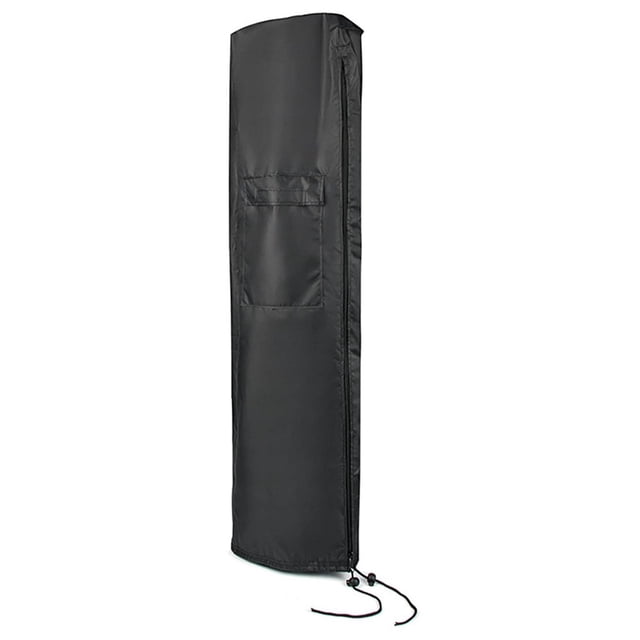 Housses pour Chauffage de Patio pour Chauffage de 42 Po, Housse Imperméable pour Chauffage Électrique d'Extérieur avec Fermeture Éclair, Housse de Rangement Robuste pour Patio à l'Extérieur et à la Maison - 10.2"L X 12.6"L X 41"H, Noir