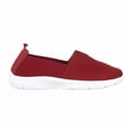 thumbnail image 3 of Womens Easy Spirit Quirky Casual Laceless Slip On Sneakers - Red Multi, 3 of 6