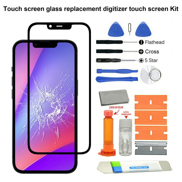 Reemplazo del digitalizador de la pantalla delantera delantera del vidrio del delantero del teléfono delantero de Greenhome para iPhone 13/13 MINI / 13 PRO / 13 PRO MAX greenhome iPhone X