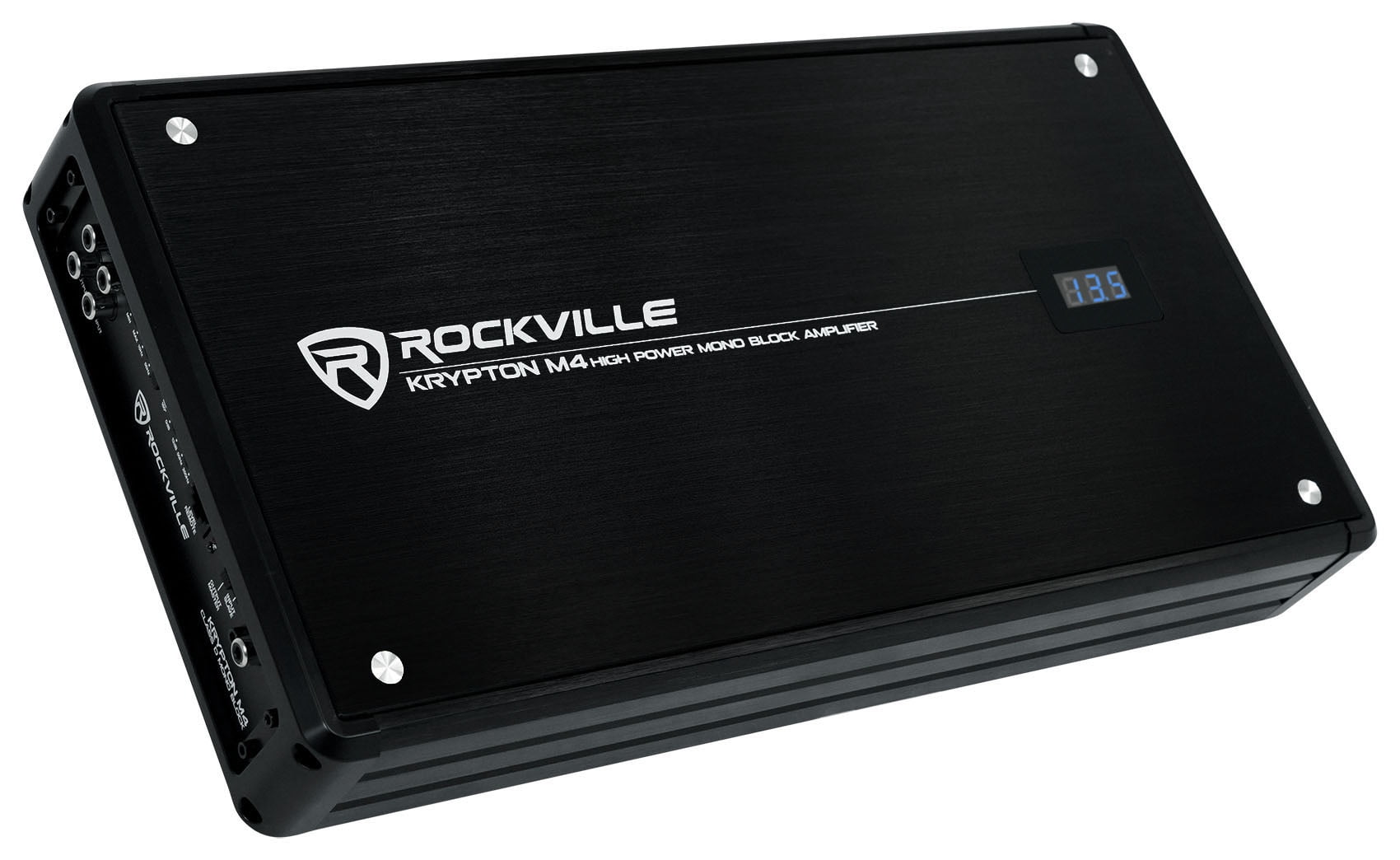 Rockville Krypton M4 6000w Peak/1500w RMS Mono 1 Ohm Car Amplifier Amp+Remote