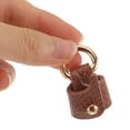 thumbnail image 4 of STRANDCHIC 2 Pieces Brown Handbag Chain Clasps and Side Buckles for Bag Making and Repair Supplies, 4 of 6