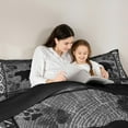 thumbnail image 4 of Homewish Woodland Animal Bear 7-Piece Twin Bedding Sets,Rustic Western Aztec Bedding Comforter Set,Boho Cowboy Tribal Sheet Sets For Kids,Breathable Home Decor Reversible, 4 of 8