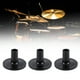 thumbnail image 5 of Fundas para platillos de tambor, 8 piezas Fundas para platillos de plástico negro Fundas para platillos de plástico Innovación moderna, 5 of 8