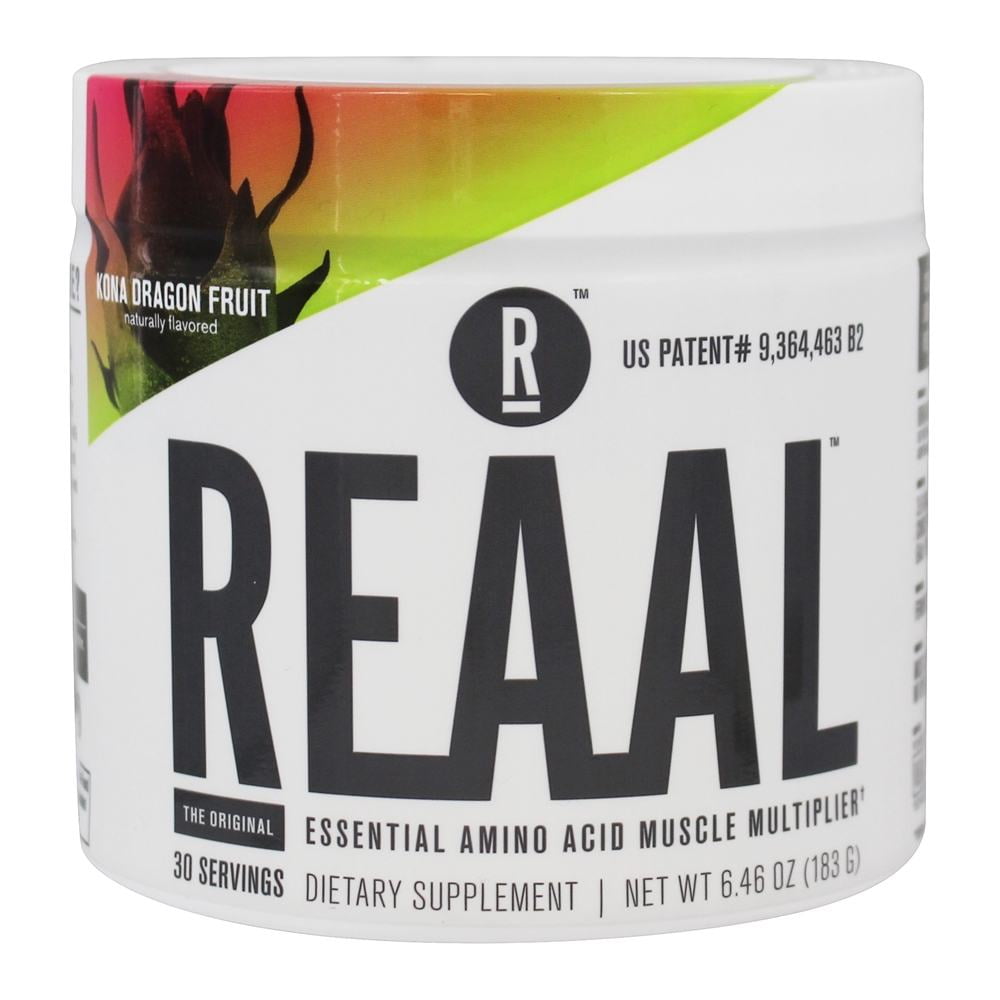 Twinlab - REAAL Essential Amino Acid Muscle Multiplier Powder 30 Servings Kona Dragon Fruit - 6.46 oz