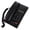 Black, variant on Corded Phone Landline Phone Landline Telephone with Call Display for Hotel Home Bathroom