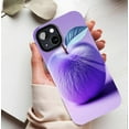 thumbnail image 5 of Plush Purple Fluffy iPhone Case Perfect for Daily Use & Festive Gift Compatible with iPhone 11/12/13/14/15/16 (Pro Max/Plus), 5 of 9