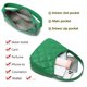 thumbnail image 4 of CYHTWSDJ Bolsos de hombro para mujer, lindo bolso de mano Hobo Mini bolso de mano con cierre de cremallera, 4 of 4