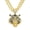 Tiger, variant on Hip Hop Jewelry Gold Leopard Head Pendant Necklace, Bull Tiger Necklace for Mens with Cuban Chains (nl006314-2)