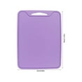 thumbnail image 4 of Silicone Cutting Board BPA Free Flexible Cutting Boards for Kitchen, Thin Plastic Chopping Board Dishwasher Safe, Blue Cutting Board 8.6 x 11.8 Inch (Deep Purple), 4 of 6