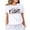 White-38, variant on Breast Cancer Shirts for Women Pink Ribbon Awareness Inspirational T-Shirt Breast Cancer Survivor Crew-Neck Top