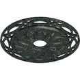 thumbnail image 3 of Ekena Millwork 26 5/8"OD x 4 1/2"ID x 1 3/8"P Loera Ceiling Medallion (Fits Canopies up to 6 1/4"), Hand-Painted Painted Turtle Crackle, 3 of 5