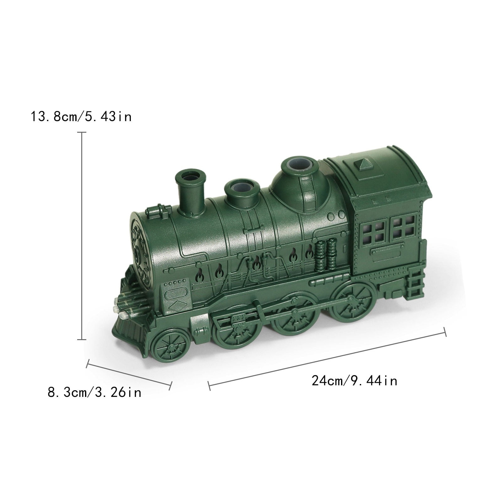 Bdday Humidifier Large Room Train Coil Humidifier with Remote Control Coil Aromatherapy Home Bedroom Essential Oil Aromatherapy Machine Humidifier for Car