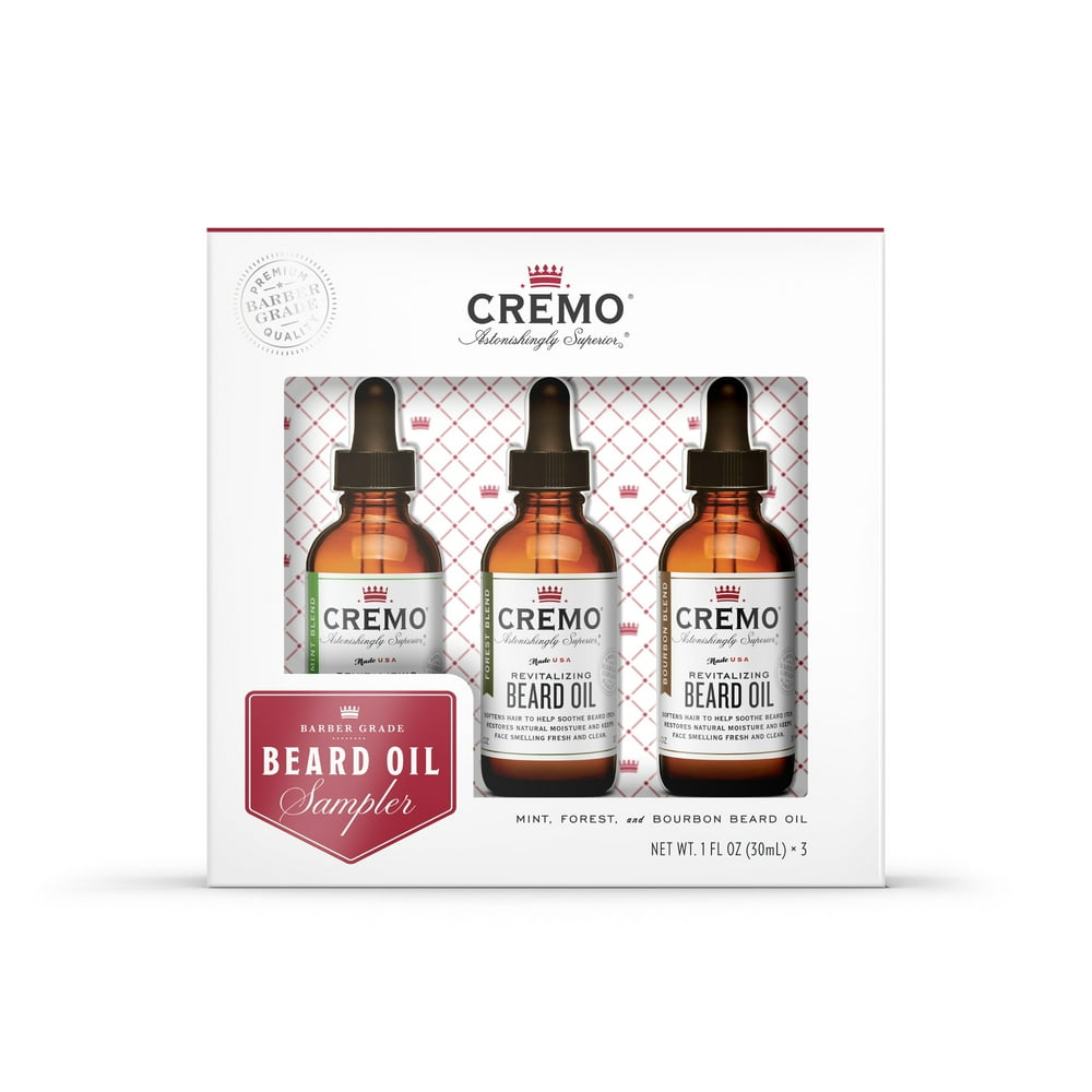 Cremo Beard Oil Sampler Giftset