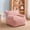 Pink, variant on EYYTHUNG Bean Bag Chair for Kids, Small Modern Bean Bag Sofa with Pocket, Soft Bear-Shaped Design Couch, Reading Seat with Arm for Gaming, Reading, Lounging, Pink