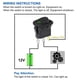 thumbnail image 2 of Interruptor Inteligente Interruptor 12 V balancín iluminado impermeable DC 20 A para barco coche verde 4 piezas Likrtyny  Para estrenar, 2 of 5