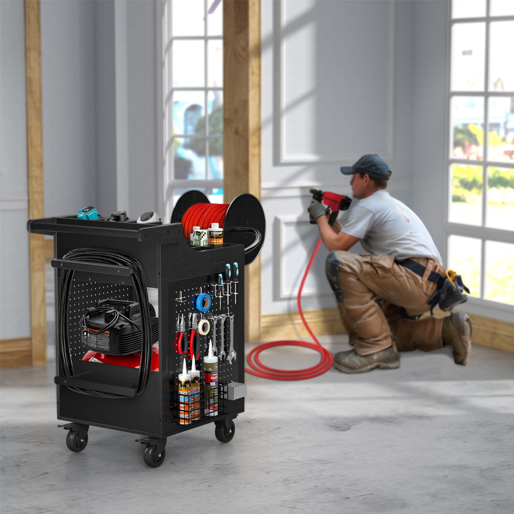 Mobile compressor cart discount