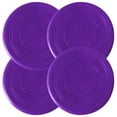 thumbnail image 2 of Discos para juegos en el parque FlyBixPurple 4 Piezas Discos voladores Silicona Ø18 cm Morado. VentDepot MXYPR-004, 2 of 2