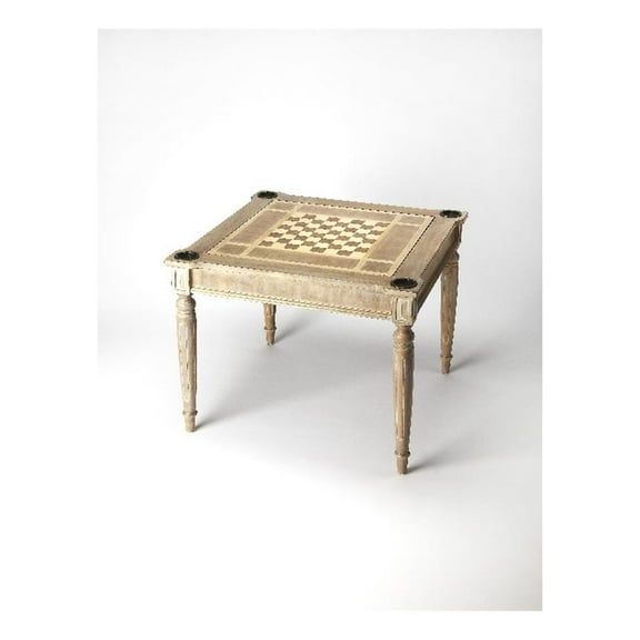 Maklaine Modern / Contemporary Multi-Game Card Table - Driftwood in Gray