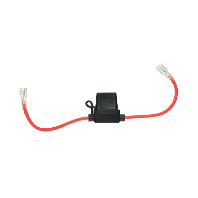 AlveyTech Inline 30 Amp ATM Blade Fuse Holder with 600v 12