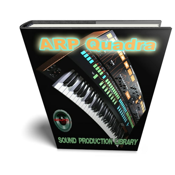 ARP Quadra - King of the Past - large unique original 24bit WAVE/Kontakt Multi-Layer Samples Studio Library